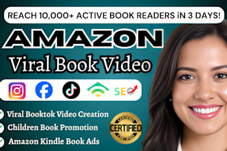 promote book on tiktok booktok amazon kindle book ads, children book promotion