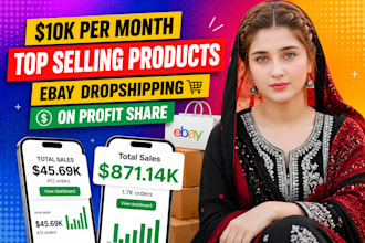 do ebay dropshipping on profit share