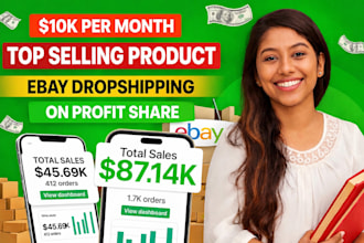 do ebay dropshipping on profit share