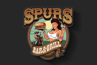 do cattle brand, western, ranch logo creation