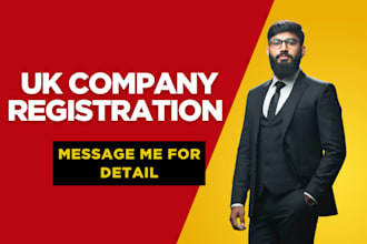 do professional UK company registration with office address
