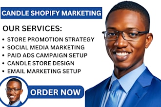 design candle shopify store scented candle candle dropshopping candle website