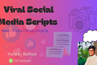 write engaging social media scripts for reel