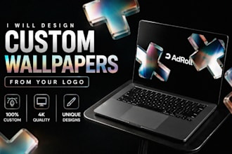 design custom wallpapers from your logo