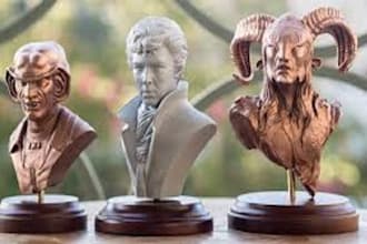 sculpt high quality 3d model characters and statue for 3d printing rendering