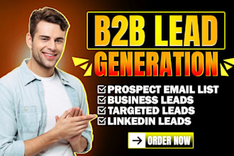 do b2b lead generation, linkedin lead generation prospect email list