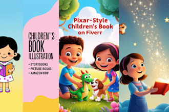 design children storybook illustrator, children book design