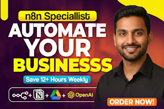 develop n8n automation, n8n workflow, ai automation, or n8n ai agent