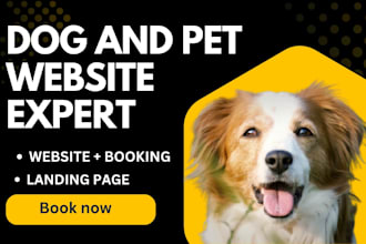 pet care website, cleaning website, dog walking, poop scooper on wordpress