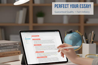 proofread, edit, and improve your college admissions essay and documents