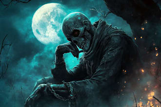 fantasy horror and fantasy horror character