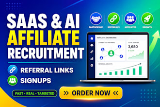 recruit saas and ai affiliate partners referral links affiliate signup