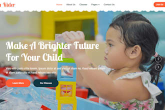 do squarespace daycare website child minder website family daycare website