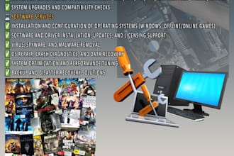 repair, fix, troubleshoot your desktop computer and laptop