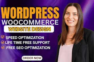 build restaurant, school lms gym law firm or real estate website in wordpress