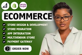 design bigcommerce online store woocommerce ecommerce website online shop