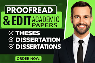 review, proofread and edit master thesis dissertation manuscript academic paper
