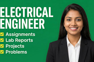 do electronics electrical engineering assigned projects, problems and reports