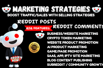 develop a reddit growth strategy that boost traffic and engagement for brand