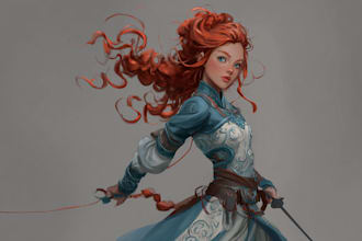 create personalized dnd character art