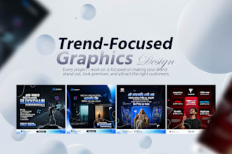 design unique eye catching social media visual posts