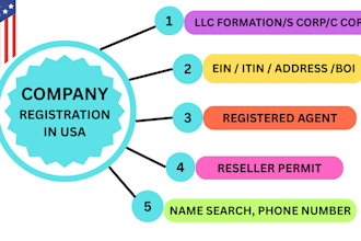 do USA llc formation, company registration for USA,nonusa resident