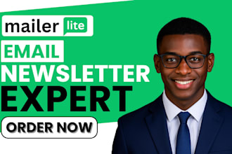 setup mailerlite campaign mailerlite landing page mailerlite automation expert