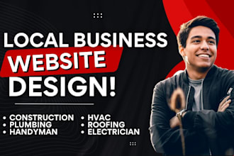 design construction website, plumbing, hvac, and roofing website for businesses