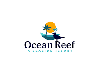 design travel agency,  beach resort and tourism logo in 24 hours