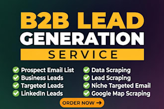 do b2b lead generation any industry lead gen