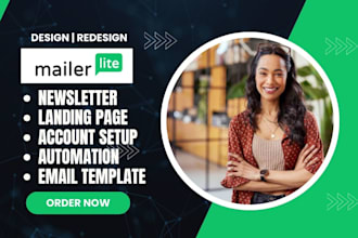 setup mailerlite email template mailerlite landing page mailerlite automation