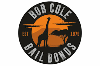 design a modern custom adventure travel or  safari logo