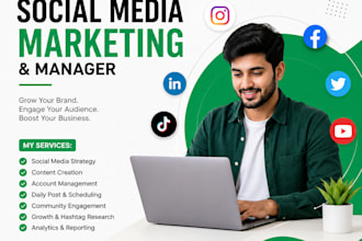 social media marketing and manager