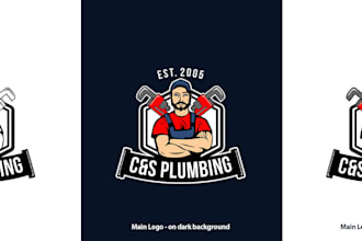 make professional new plumbing company logo