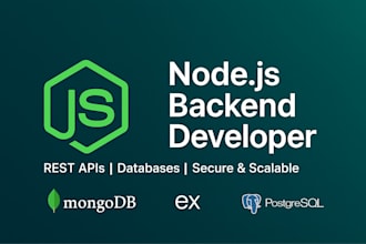 build scalable and secure backend apis using nodejs and express