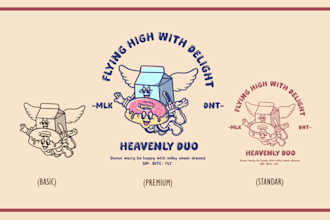 create cute and interesting rubber hose illustrations