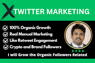 do twitter marketing and promotion with organic growth