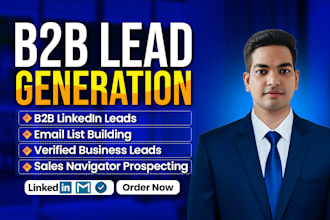 do b2b lead generation and linkedin lead