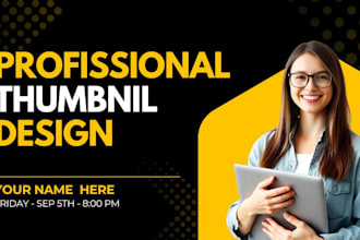 professional thumbnil design here