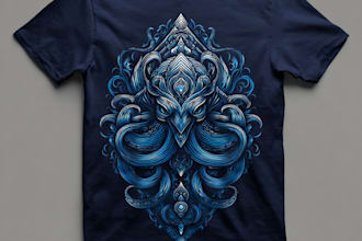 do amazing cartoon t shirt design for amazon merch