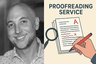 copy editing and proofreading