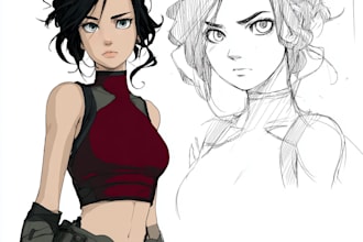 do an anime or comic character