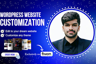 edit, rebuild wordpress website, wordpress customization