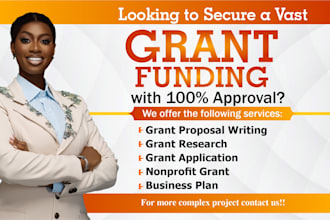 do grant research, grant writing, grant proposal, and grant application