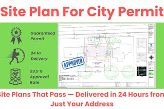 site plan for permit