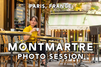 be your paris montmartre photographer