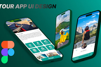 clean mobile app design