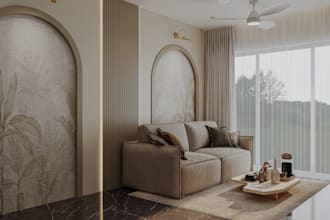 create hyper realistic 3d interior renders in 4k