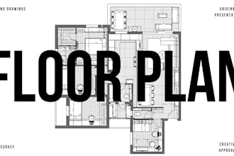 create architectural 2d floor plan, 3d floor plan