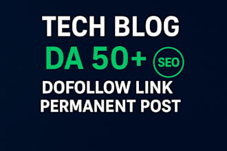 do tech guest posting service premium technology guest post